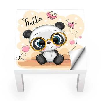 Ikea, Naklejka, Lack A12 Panda, 54x54cm - Ikea