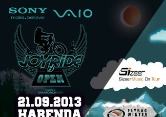 Ekstremalne przejście lata w zimę podczas Sony VAIO Joy Ride Open!