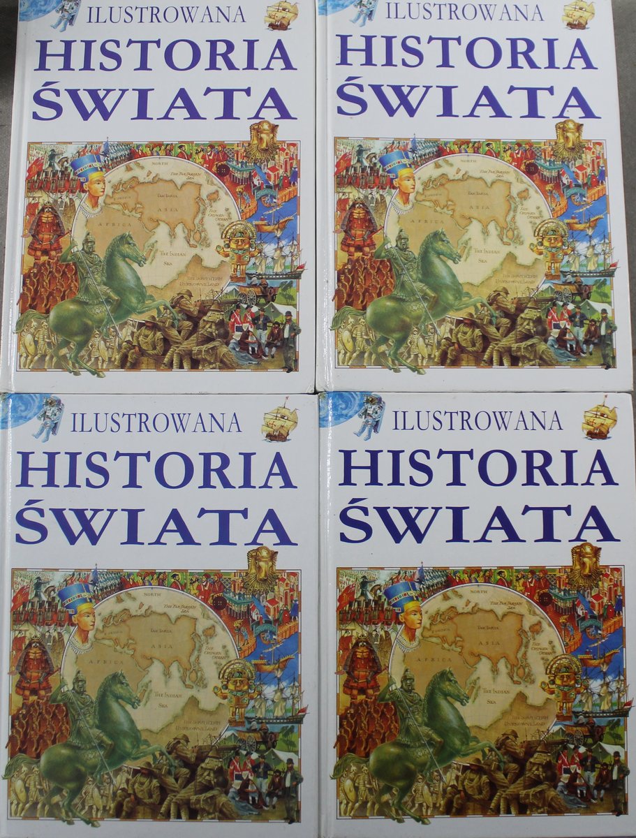 Ilustrowana historia świata zestaw 4 książek - W opisie | Książka w Empik