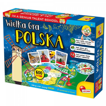 Im a Genius - Wielka Gra Polska, gra edukacyjna, Lisciani - Lisciani