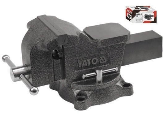 Imadło ślusarskie obrotowe YATO 6501, 100 mm