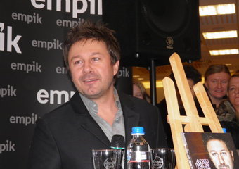 Andrzej Piaseczny odwiedził katowicki Empik