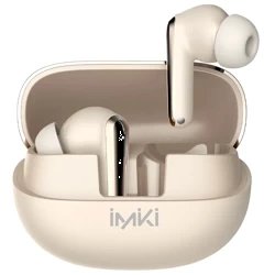 Imilab Beżowe Słuchawki bezprzewodowe z mikrofonem ANC ENC IMIKI T14 - IMILAB