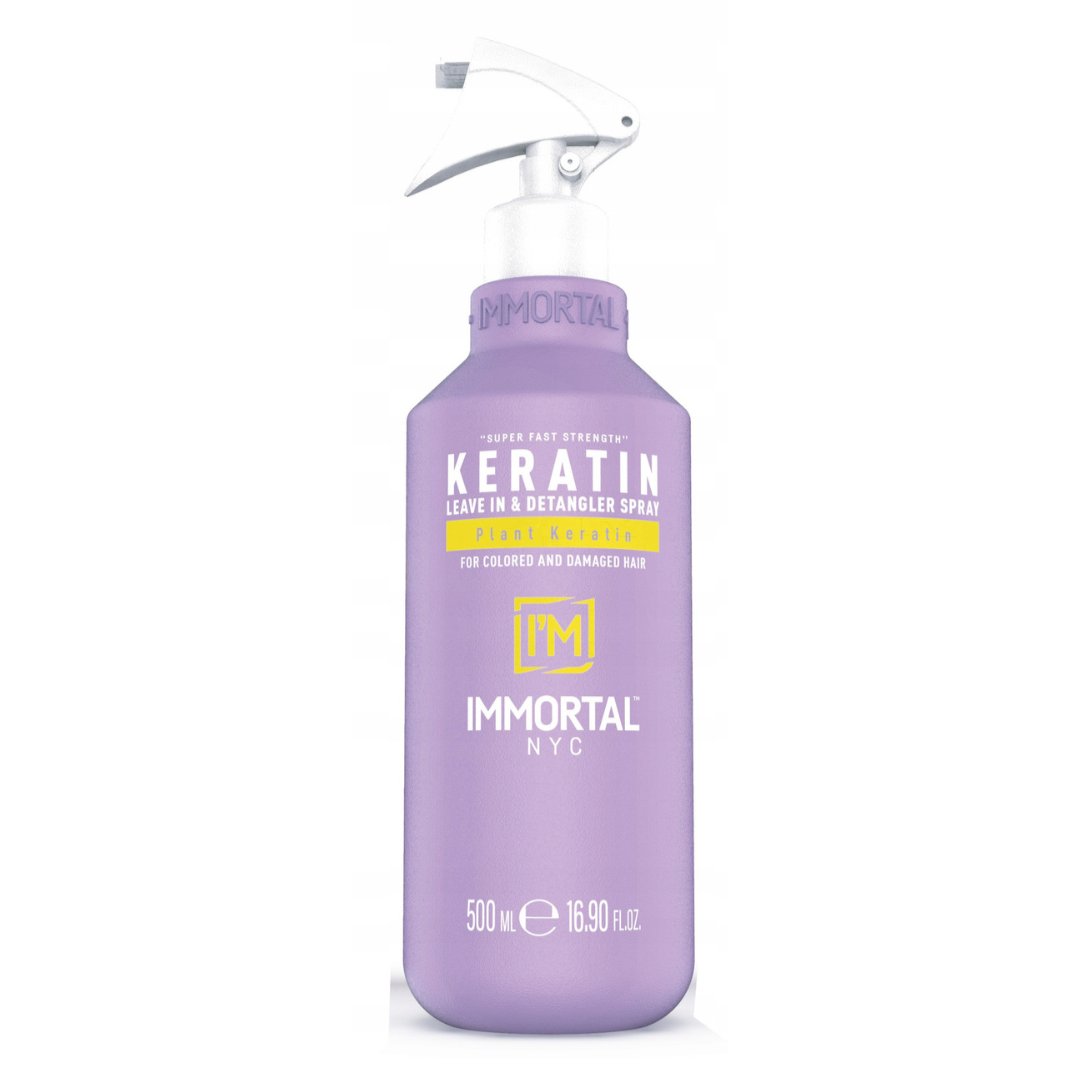 Empik IMMORTAL Odżywka do włosów farbowanych i zniszczonych KERATIN - 500ml
