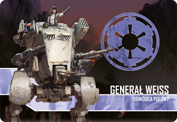 Imperium Atakuje - Generał Weiss, gra planszowa, Galakta