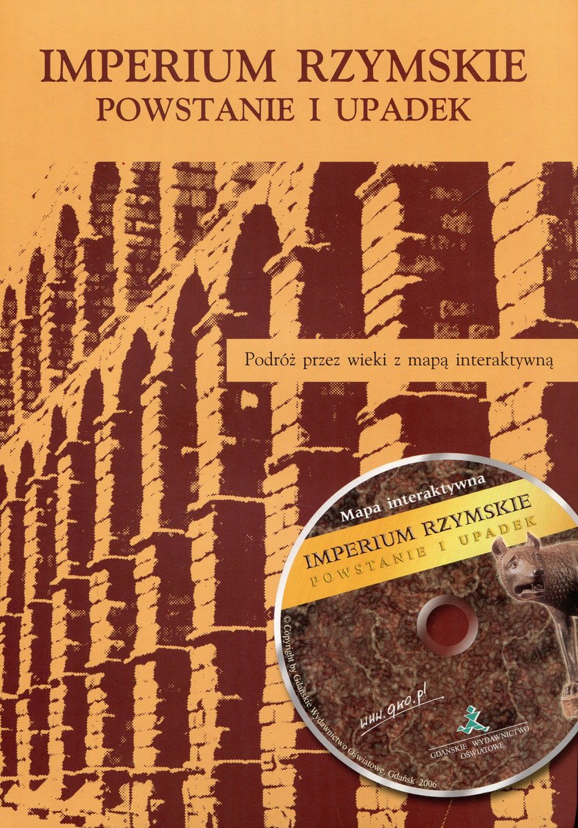 Imperium Rzymskie Sprawdzian 1 Liceum Imperium rzymskie. Powstanie i upadek + CD - Gładysz Mikołaj | Książka