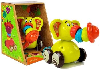 Import Lean Toys, Samochodzik Słoń, dla niemowlaka - Lean Toys