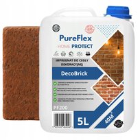 IMPREGNAT DO STAREJ CEGŁY, PŁYTEK ELEWACYJNYCH, KLINKIEROWYCH 5L PureFlex