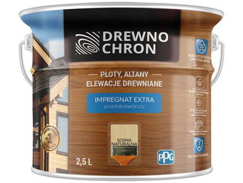 Impregnat powłokotwórczy Drewnochron Extra 2,5L Sosna naturalna Impr Sosna naturalna 2.5L - Drewno Chron