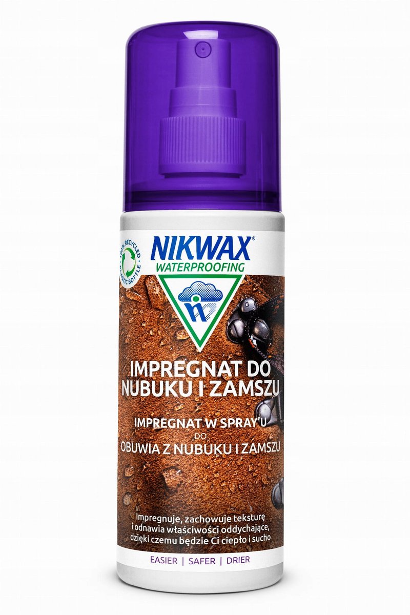 Impregnat spray Nikwax Impregnat do nubuku i zamszu 125 ml