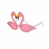 Imprezowe Okulary Flamingi