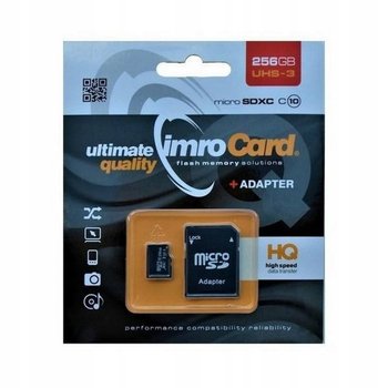 Imro karta pamięci 256GB microSDXC kl. 10 UHS-3 - Imro