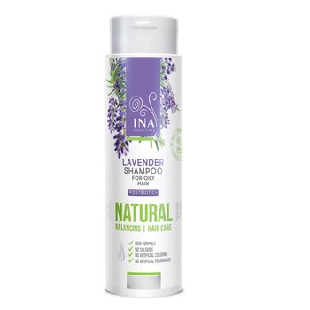 Ina Essentials, Lavender Shampoo Naturalny Szampon Lawendowy Do Włosów Przetłuszczających Się, 200ml - INA ESSENTIALS