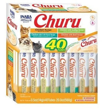 Inaba Cat Churu Varieties Kurczak - Przysmak Dla Kota 40X14 G - Inna marka