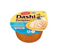 Inaba Cat Dashi Delights - Kurczak i przegrzebki 70g