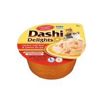 Inaba Cat Dashi Delights Kurczak z tuńczykiem i łososiem 70g