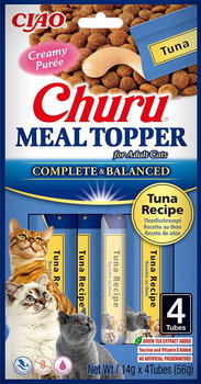 Inaba, Kot, Meal Topper Tuńczyk, 4x14 g - Inaba Foods