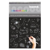 Incood, Notes A4 wydrapywanka holograficzna, Creative Kids
