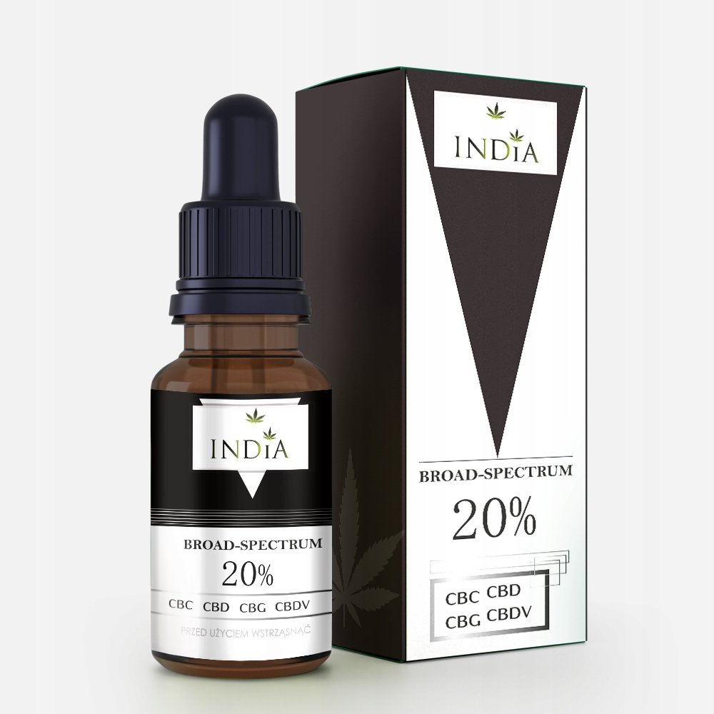 India, Olejek Broad Spectrum 20% CBD, CBG, CBDV, CBC, 10 Ml | Sklep ...