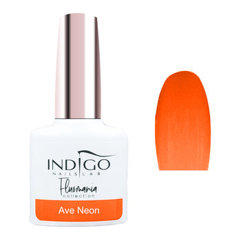 Indigo Fluomania Lakier Hybrydowy Ave Neon 7ml - Indigo