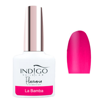 Indigo Fluomania Lakier Hybrydowy La Bamba 7ml - Indigo