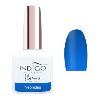 Indigo Fluomania Lakier Hybrydowy Neonidas 7ml - Indigo