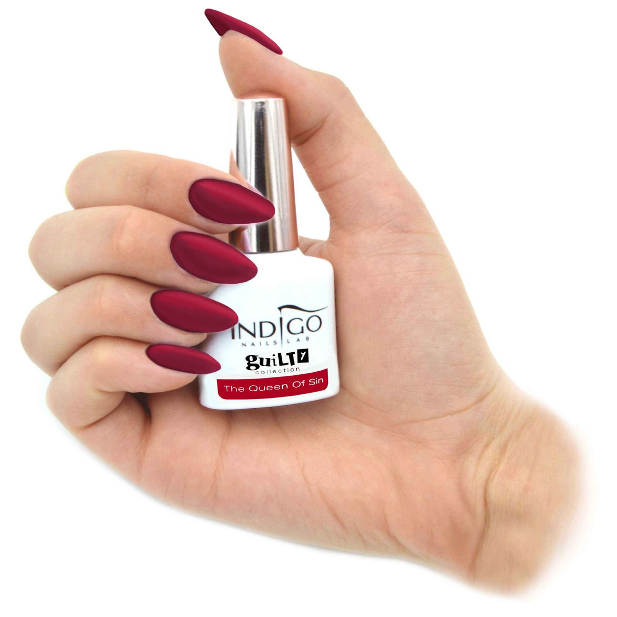 Indigo, lakier do paznokci hybrydowy, The Queen Of Sin, 7 ml Sklep