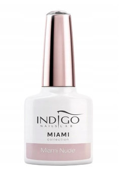 Indigo Lakier Hybrydowy Kolor Miami Nude 7ml - Indigo