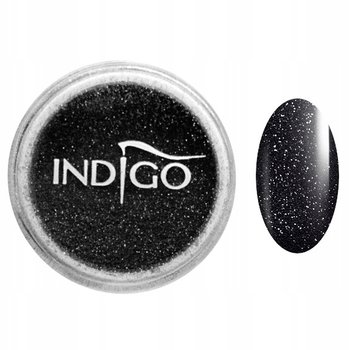 Indigo Pyłek Snow Black 2,5g - Indigo Nails Lab