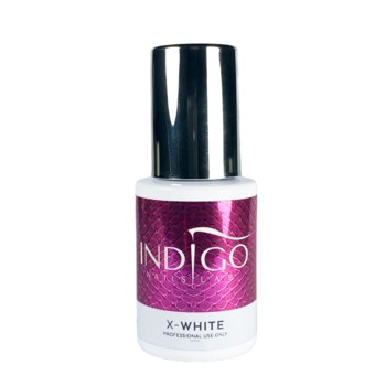 Indigo X White Gel Brush Biały Żel 15ml - Indigo