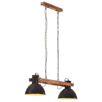 Industrialna lampa wisząca, 25 W, czarna, 109 cm, E27 - vidaXL