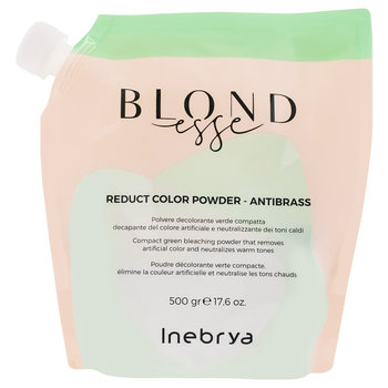 Inebrya Reduct Color Powder rozjaśniacz neutralizujący ciepłe tony w proszku, bezpyłowy, 500g - Inebrya
