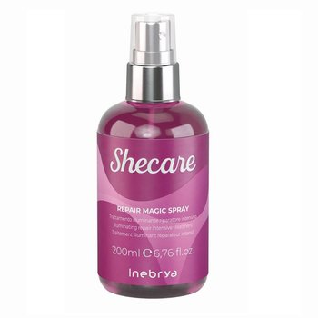 Inebrya Shecare repair magic spray intensywna kuracja rozświetlająco-naprawcza do włosów zniszczonych zabiegami chemicznymi 200ml - Inebrya
