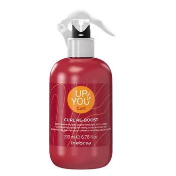 Inebrya Up To You Curl odświeżający spray do włosów falowanych i kręconych 200ml - Inebrya