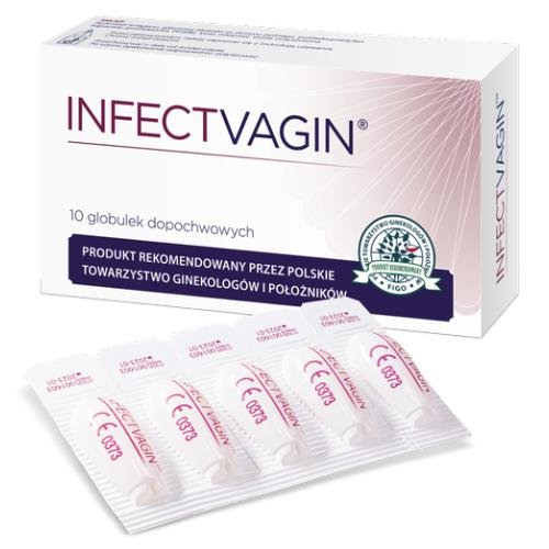 Infectvagin, 10 Globulek Dopochwowych | Sklep EMPIK.COM