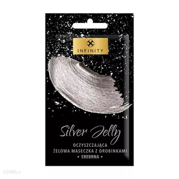 Infinity, Jelly, Oczyszczająca żelowa maseczka do twarzy Silver, 10 ml - Infinity