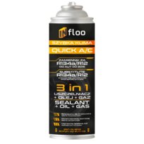 INfloo Szybka Klima R134a Gaz Olej Uszczelniacz 3w1 CZYNNIK CHŁODNICZY 185g InFloo