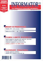 Informator dla Prowadzących Działalność Gospodarczą