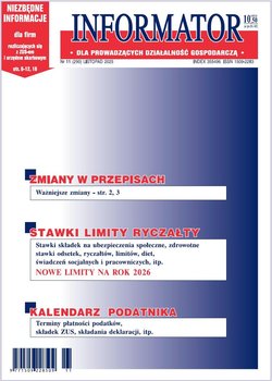 Informator dla Prowadzących Działalność Gospodarczą