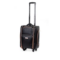 INGLOT, kufer kosmetyczny na kółkach black & rose gold