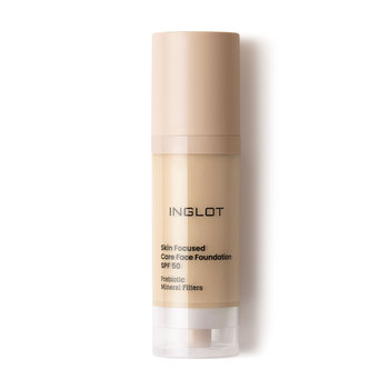 Inglot, Pielęgnacyjny Podkład Do Twarzy Skin Focused Spf 50 Light Olive 301, 30ml - INGLOT