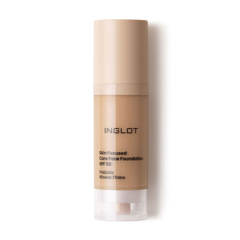 Inglot, Pielęgnacyjny Podkład Do Twarzy Skin Focused Spf 50, Medium Apricot 309, 30ml - INGLOT
