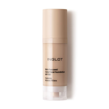 Inglot, Pielęgnacyjny Podkład Do Twarzy Skin Focused Spf 50, Porcelain Beige 303 - INGLOT