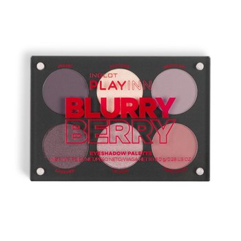 INGLOT, PLAYINN, paleta cieni do powiek Blurry Berry, 8 g - INGLOT