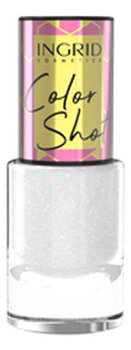 Ingrid, Color Shot, Lakier do paznokci 12 Pearl, 7 ml - Ingrid