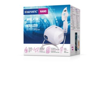 Inhalator kompresorowy, dla dzieci i dorosłych  DIAGNOSTIC Nano - Diagnosis