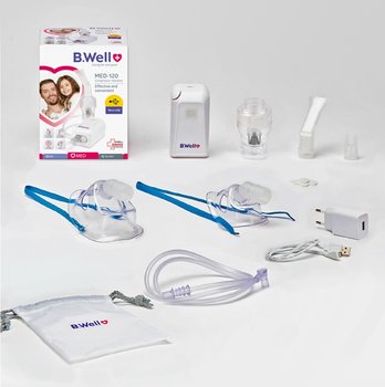 Inhalator Nebulizator, dla dzieci i dorosłych  B.Well MED-120 - B.Well