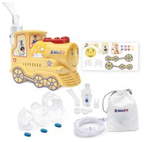 INHALATOR NEBULIZATOR TŁOKOWY B.WELL PRO-115 DLA DZIECI I DOROSŁYCH 3 MASKI GRATIS 