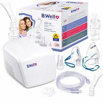 INHALATOR NEBULIZATOR TŁOKOWY KOMPRESOROWY B.WELL DLA DZIECI I DOROSŁYCH B.Well