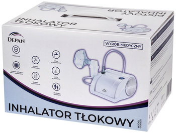 Inhalator tłokowy, dla dzieci i dorosłych  DEPAN 01001011 - Helbo